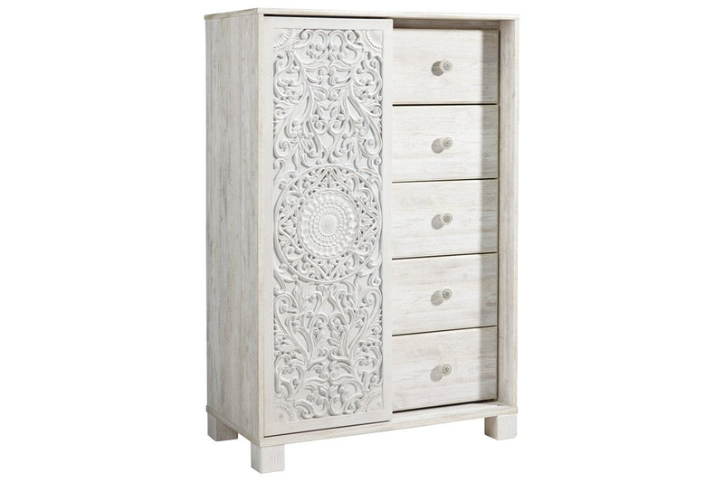 Paxberry Whitewash Dressing Chest - Lara FurnitureChest