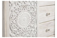 Paxberry Whitewash Dressing Chest - Lara Furniture