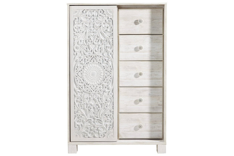 Paxberry Whitewash Dressing Chest - Lara FurnitureChest