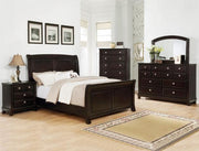 Kenton Dark Brown Nightstand - B1820-2 - Lara Furniture