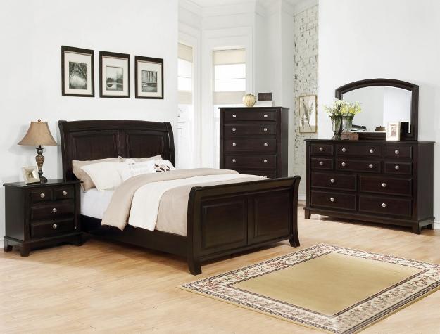 Kenton Dark Brown Nightstand - B1820-2 - Lara Furniture