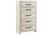 Cambeck Whitewash Chest of Drawers - Lara FurnitureChest