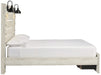 Cambeck Whitewash Queen Footboard Storage Bed - Lara Furniture