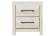 Cambeck Whitewash Nightstand - Lara FurnitureNightstand