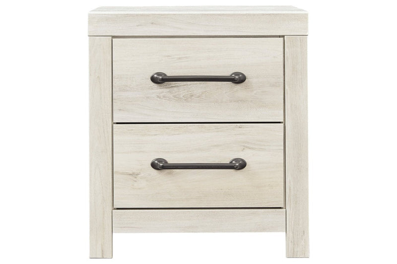Cambeck Whitewash Nightstand - Lara FurnitureNightstand