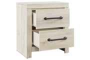 Cambeck Whitewash Nightstand - Lara FurnitureNightstand