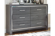 Lodanna Gray Dresser - Lara FurnitureDresser