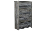 Baystorm Gray Chest of Drawers - Lara FurnitureChest