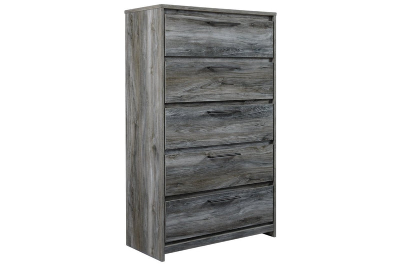Baystorm Gray Chest of Drawers - Lara FurnitureChest