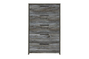 Baystorm Gray Chest of Drawers - Lara FurnitureChest