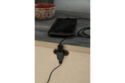 Baystorm Gray Nightstand - Lara FurnitureNightstand