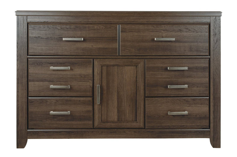 Juararo Dark Brown Dresser - Lara FurnitureDresser