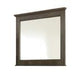 Juararo Dark Brown Bedroom Mirror - Lara Furniture