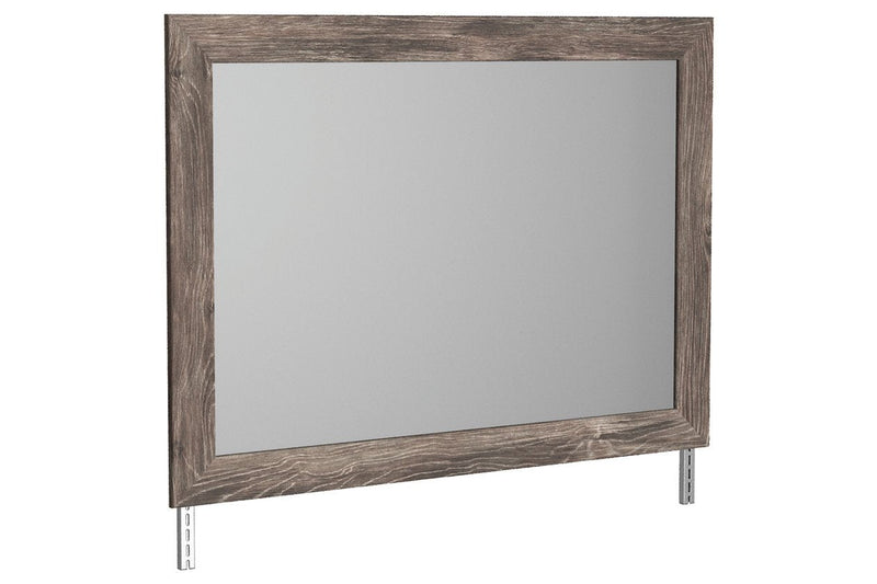 Ralinksi Gray Bedroom Mirror - Lara FurnitureMirror