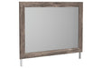 Ralinksi Gray Bedroom Mirror - Lara Furniture