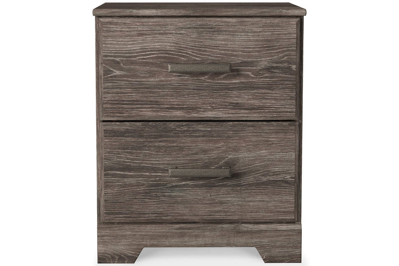 Ralinksi Gray Nightstand - Lara FurnitureNightstand