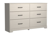 Stelsie White Dresser - Lara FurnitureDresser
