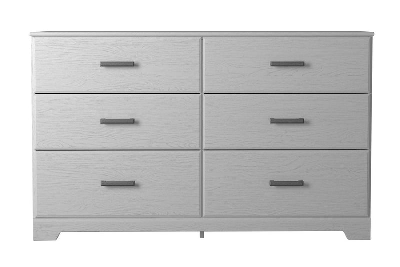 Stelsie White Dresser - Lara FurnitureDresser