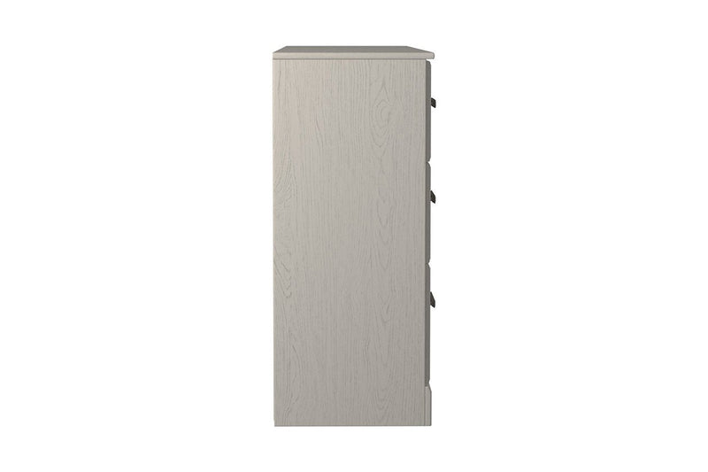 Stelsie White Dresser - Lara FurnitureDresser