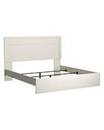 Stelsie White King Panel Headboard/Footboard - B2588-72 - Lara Furniture