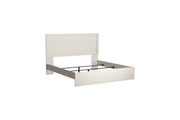 Stelsie White King Panel Headboard/Footboard - B2588-72 - Lara Furniture
