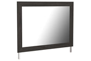 Belachime Black Bedroom Mirror - Lara FurnitureMirror