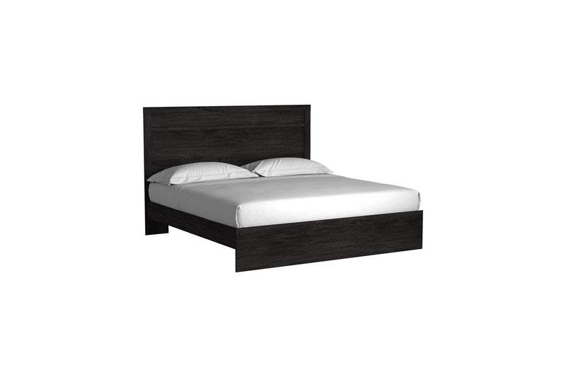 Belachime Black King Panel Headboard/Footboard - B2589-72 - Lara Furniture