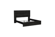 Belachime Black King Panel Headboard/Footboard - B2589-72 - Lara Furniture