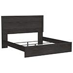 Belachime Black King Panel Headboard/Footboard - B2589-72 - Lara Furniture