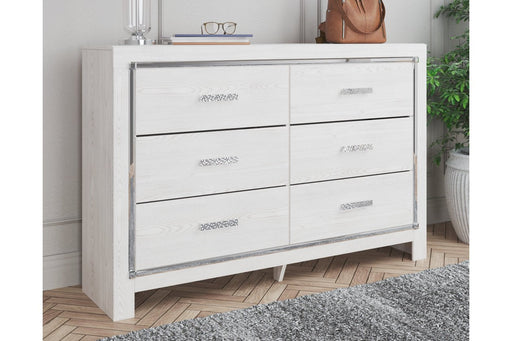 Altyra White Dresser - Lara Furniture