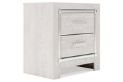 Altyra White Nightstand - Lara FurnitureNightstand