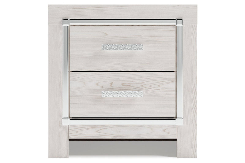 Altyra White Nightstand - Lara FurnitureNightstand