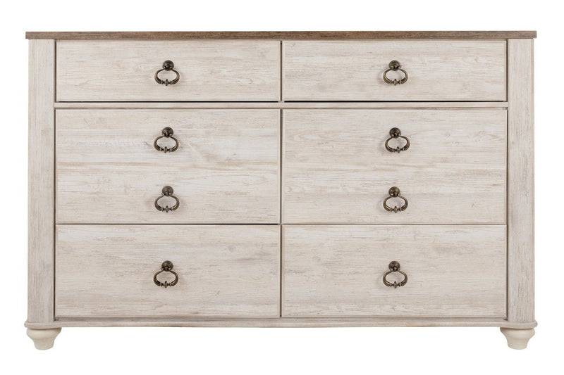 Willowton Two - tone Dresser - Lara FurnitureDresser