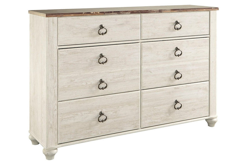 Willowton Two - tone Dresser - Lara FurnitureDresser
