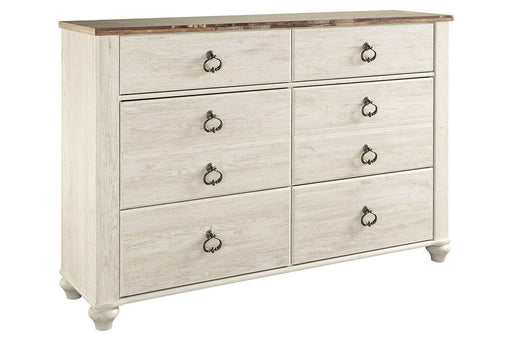 Willowton Two - tone Dresser - Lara FurnitureDresser