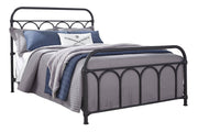 Nashburg Black Full Metal Bed - Lara FurnitureFull Bed