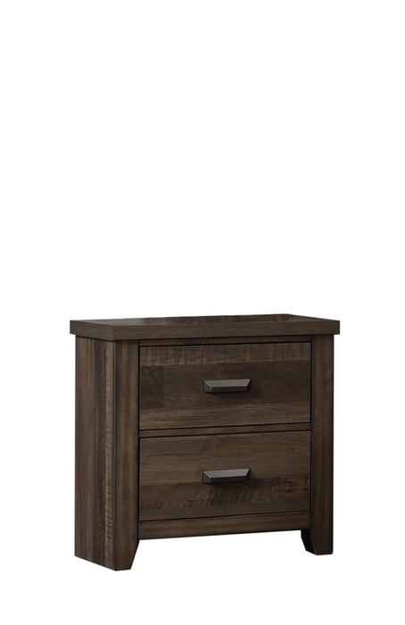 Calhoun Brown Bookcase Bedroom Set - Lara Furniture
