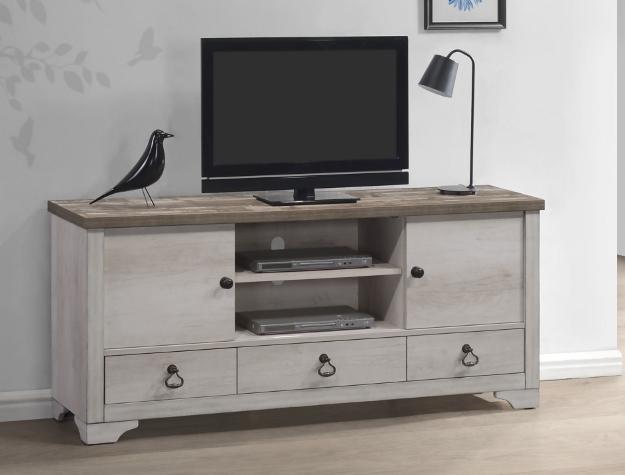 Patterson Driftwood 65" TV Stand - Lara Furniture