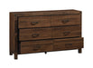 Belmont Brown Panel Bedroom Set - Lara Furniture
