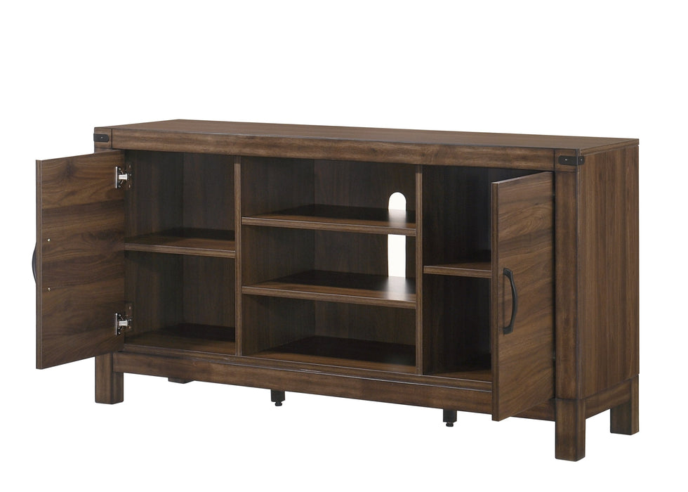 Belmont Brown 55" TV Stand - Lara Furniture
