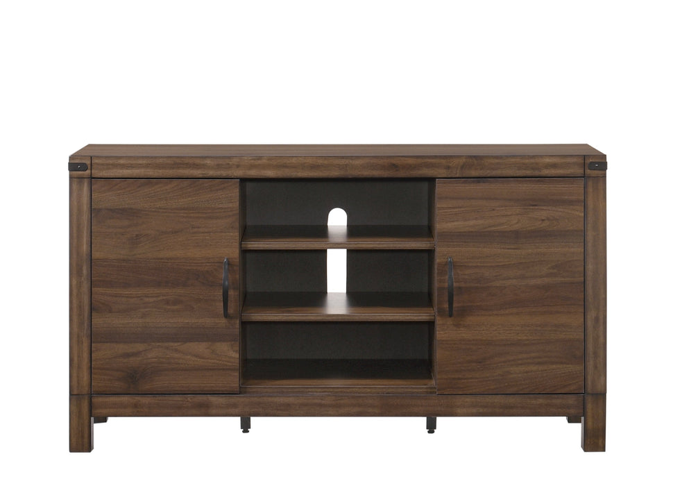 Belmont Brown 55" TV Stand - Lara Furniture