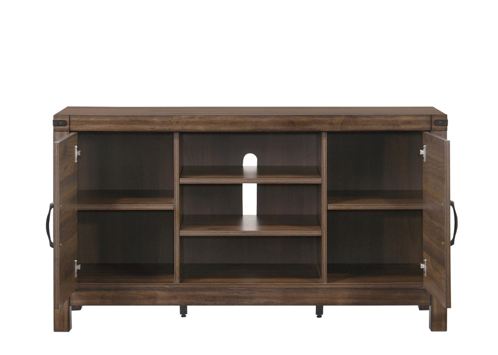 Belmont Brown 55" TV Stand - Lara Furniture
