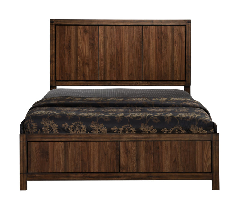 Belmont Brown Panel Bedroom Set - Lara Furniture