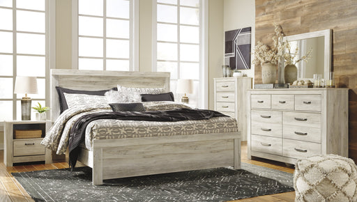 Bellaby Whitewash Panel Bedroom Set - Lara Furniture
