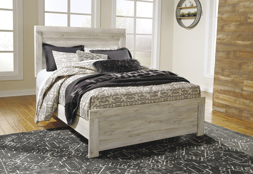 Bellaby Whitewash Queen Panel Bed - Lara Furniture