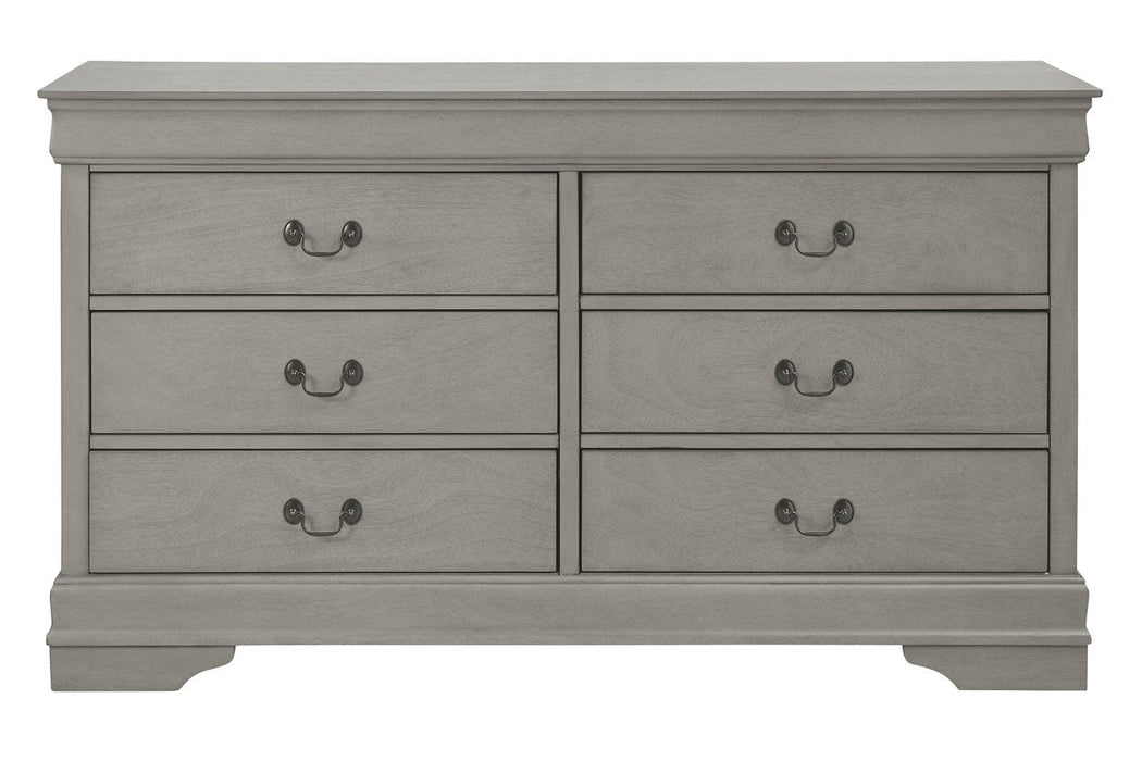 Kordasky Gray Dresser - Lara Furniture