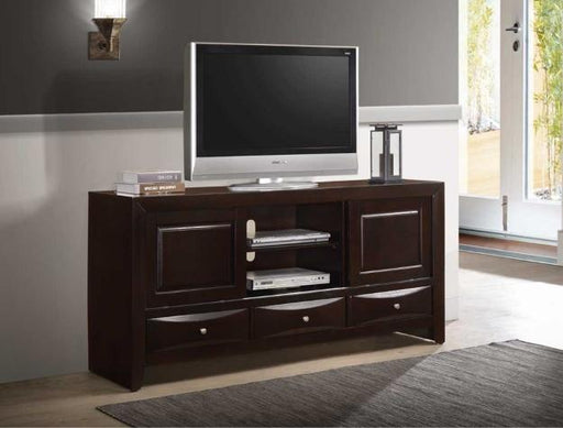Emily Dark Cherry 68" TV Stand - Lara Furniture