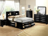 Emily Black Dresser - Lara Furniture