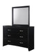 Galinda Black Arch Platform Bedroom Set - Lara Furniture