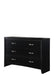 Galinda Black Arch Platform Bedroom Set - Lara Furniture